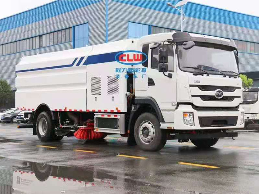 比亞迪新能源純電動洗掃車