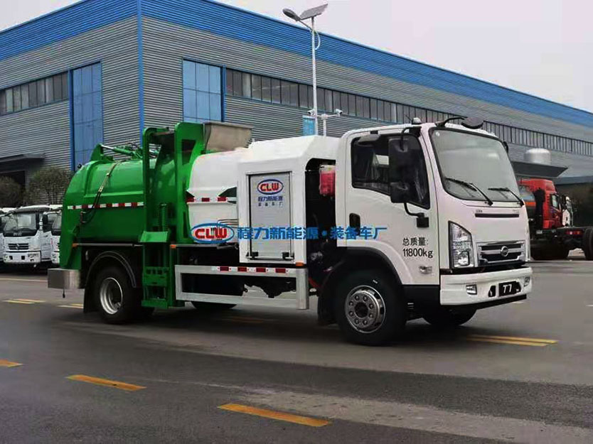 程力新能源純電動(dòng)餐廚垃圾車(chē)