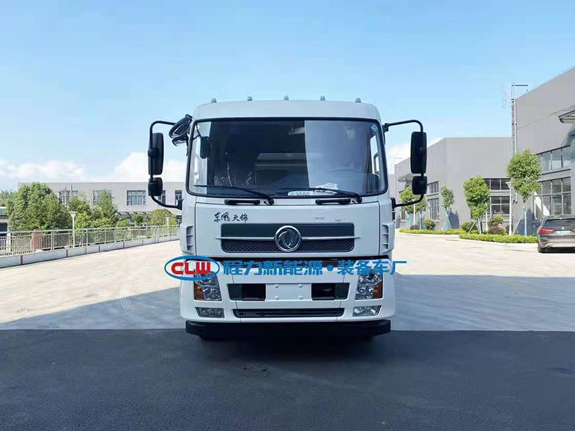 純電動東風天錦8方干掃吸塵車