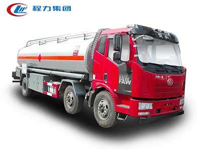 解放J6小三軸鋁合金運(yùn)油車